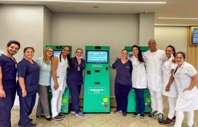 Novidade: totem de autoatendimento no PA do hospital em Araras
